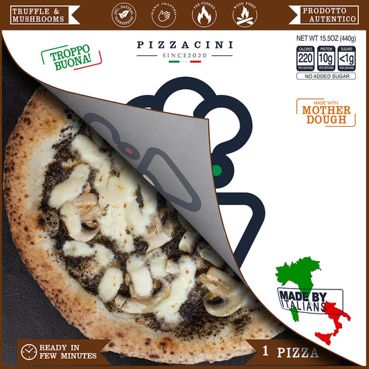 Frozen Pizza Truffle and Mushrooms